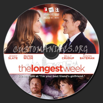 The Longest Week dvd label