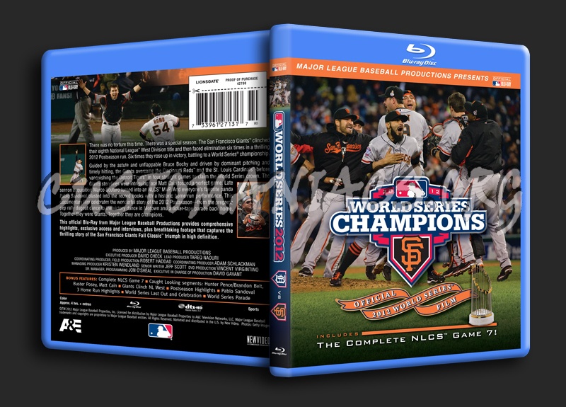 World Series 2012 Champions blu-ray cover