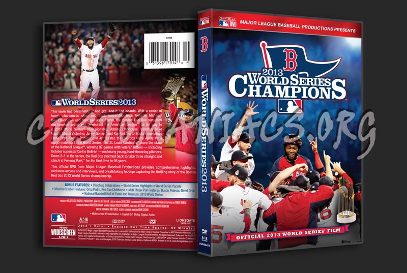 World Series 2013 Champions dvd cover