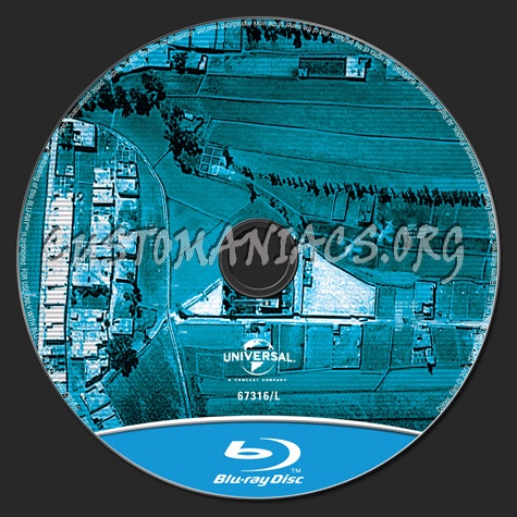 Zero Dark Thirty blu-ray label