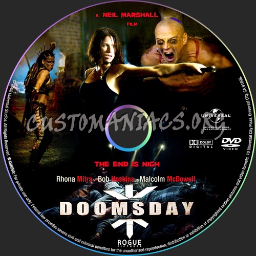 Doomsday dvd label