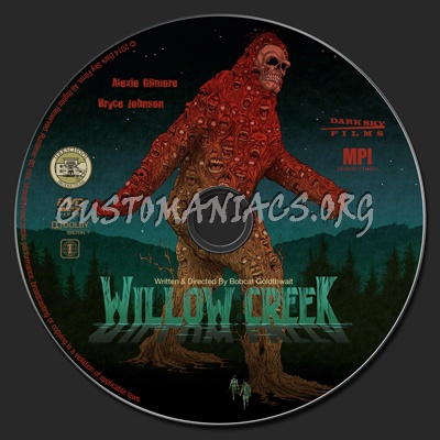 Willow Creek dvd label