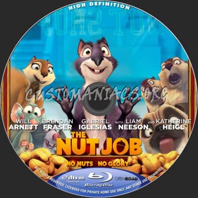 The Nut Job (2D+3D) blu-ray label