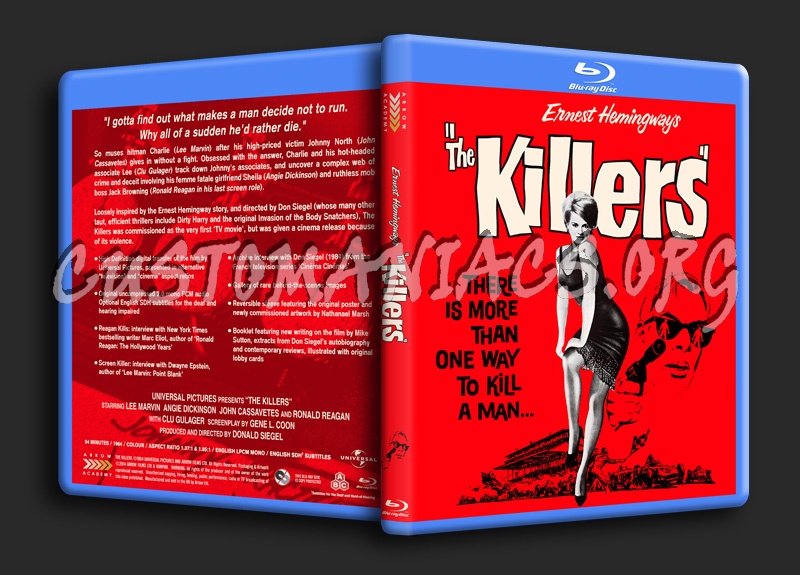 The Killers (1964) blu-ray cover