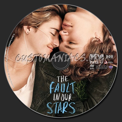 The Fault In Our Stars dvd label