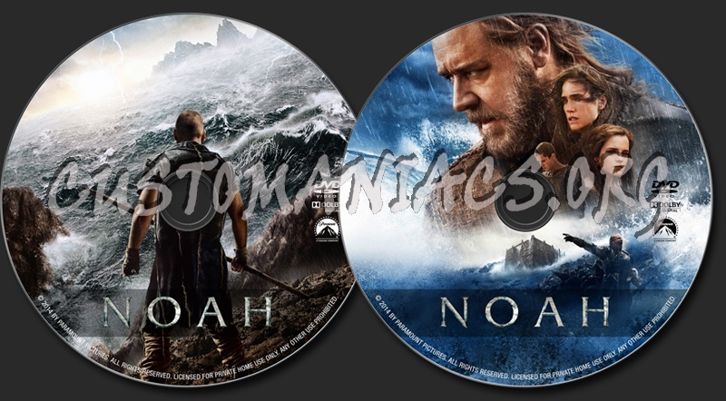 Noah dvd label