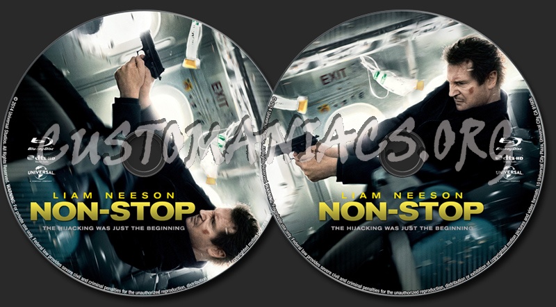 Non-Stop blu-ray label