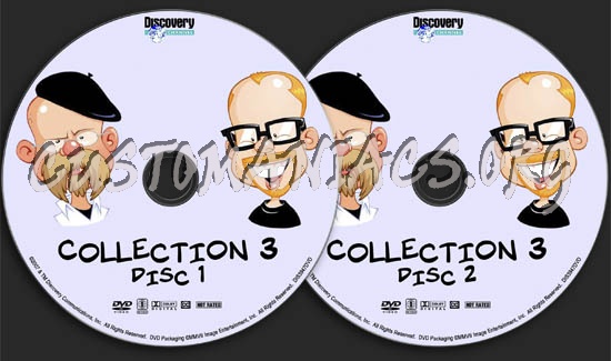 Mythbusters - Collection 3 dvd label