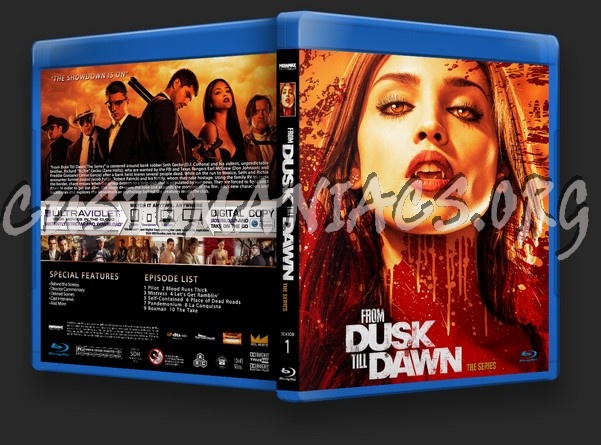 From Dusk Till Dawn The Series blu-ray cover