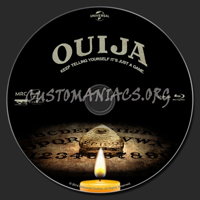 Ouija blu-ray label