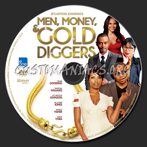 Men, Money & Gold Diggers dvd label