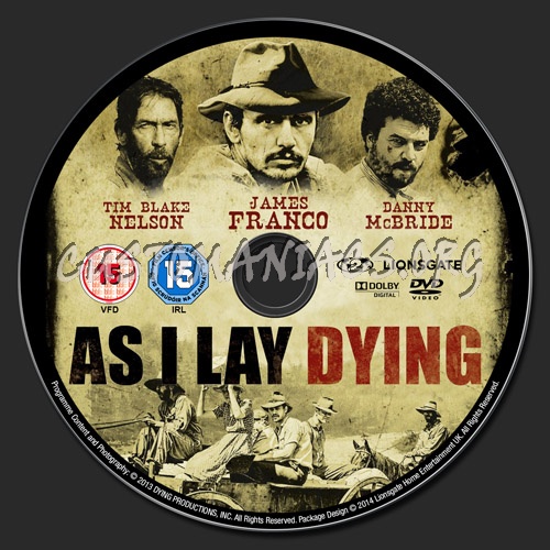 As I Lay Dying dvd label