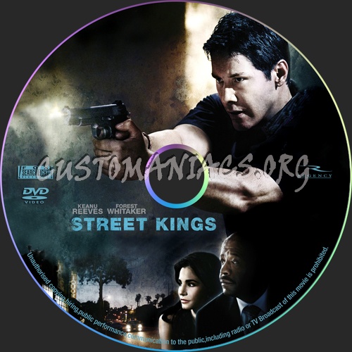 Street Kings dvd label