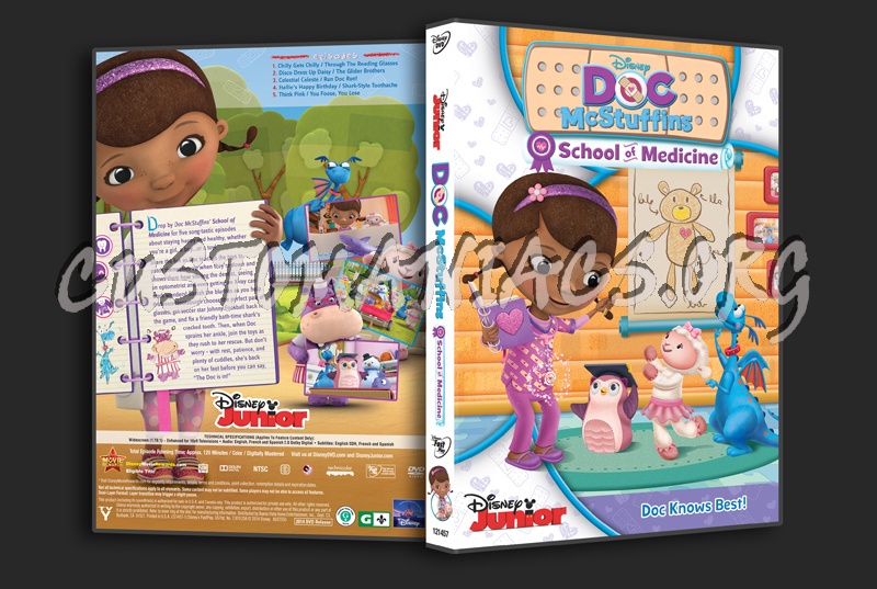 Doc McStuffins School of Medicine dvd cover