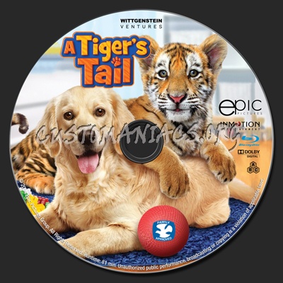 A Tiger's Tale blu-ray label