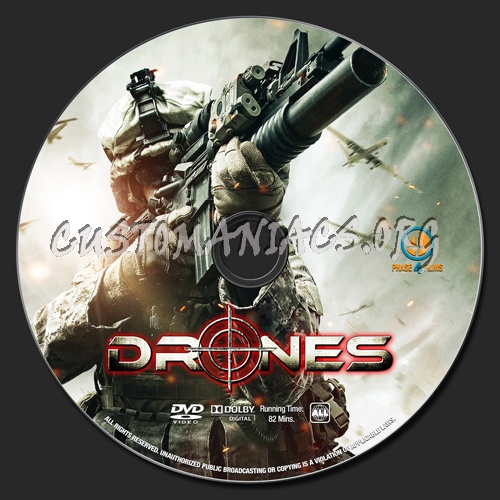 Drones (2013) dvd label