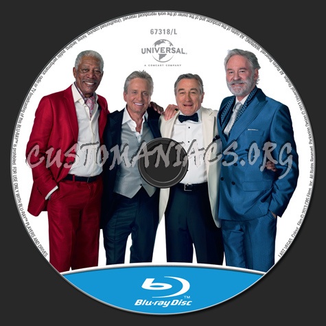 Last Vegas blu-ray label