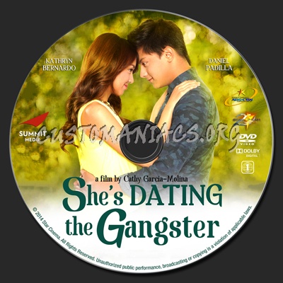 She's Dating the Gangster dvd label