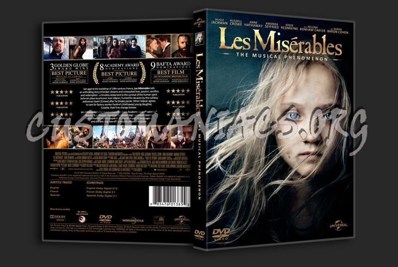 Les Miserables dvd cover