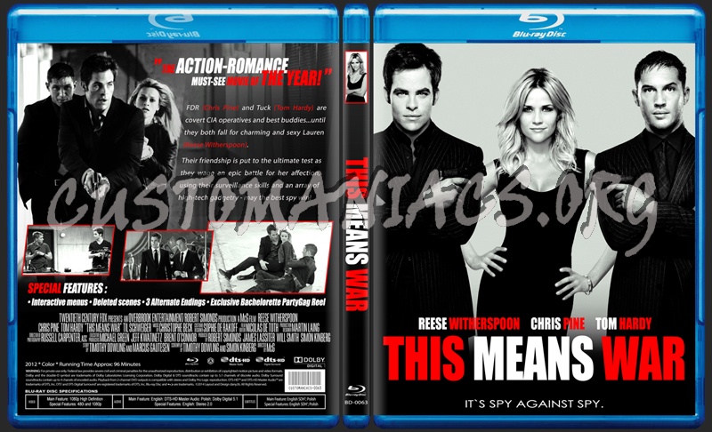 This Means War blu-ray cover