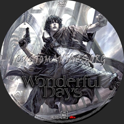 Wonderful Days (Sky Blue) dvd label