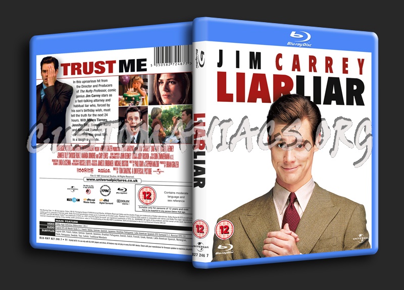 Liar Liar blu-ray cover