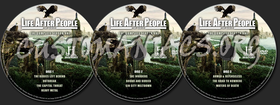 Life After People Season 1 dvd label - DVD Covers & Labels by