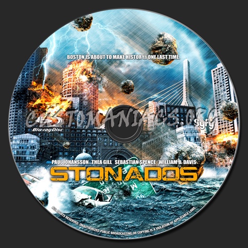 Stonados blu-ray label