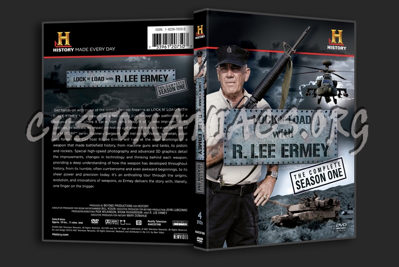 Lock 'n Load with R Lee Ermey Season 1 dvd cover