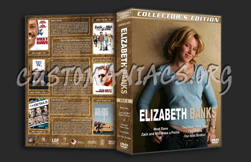 Elizabeth Banks - Collection 2 dvd cover