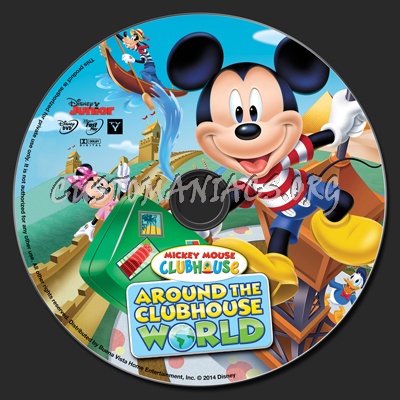 Mickey Mouse Clubhouse: Around the Clubhouse World (DVD)