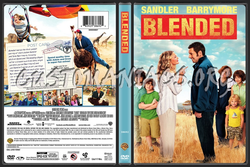 Blended dvd cover