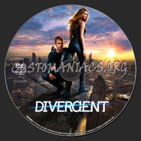 Divergent dvd label