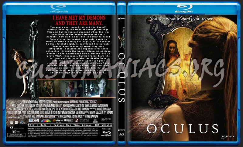 Oculus blu-ray cover