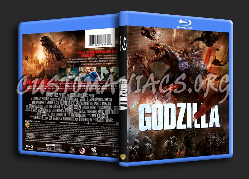 Godzilla blu-ray cover