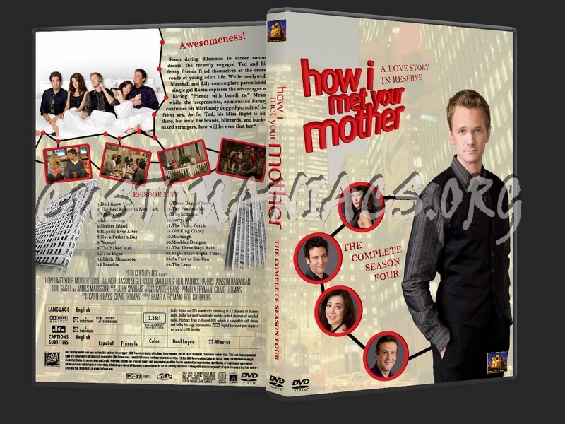 How I Met Your Mother Season 1 - 9 dvd cover