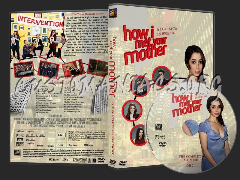 How I Met Your Mother Labels Collection dvd label