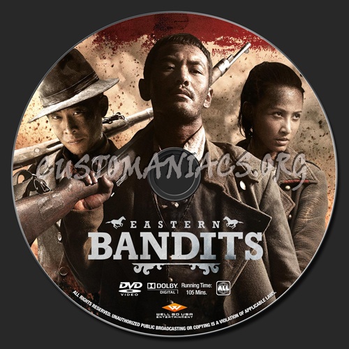 Eastern Bandits dvd label