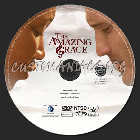 The Amazing Grace dvd label