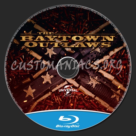 The Baytown Outlaws blu-ray label