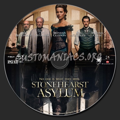 Stonehearst Asylum (aka Eliza Graves) blu-ray label