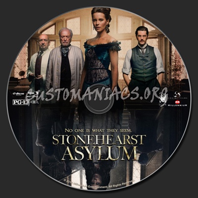 Stonehearst Asylum (aka Eliza Graves) blu-ray label