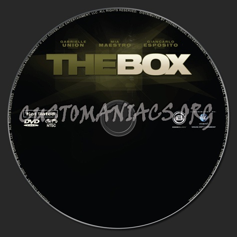 The Box dvd label