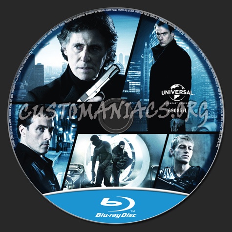 The Deadly Game blu-ray label