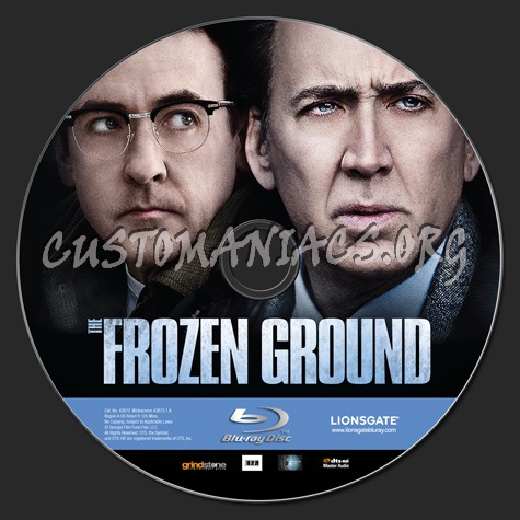 The Frozen Ground blu-ray label