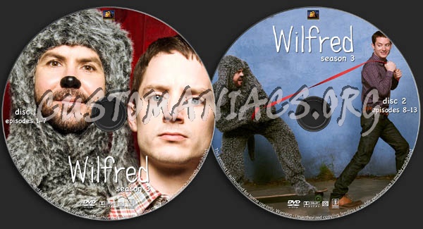 Wilfred - Season 3 dvd label