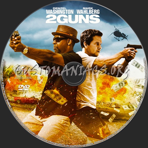 2 Guns dvd label