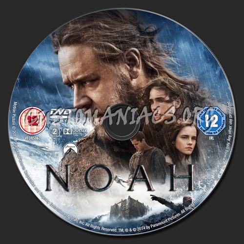 Noah dvd label