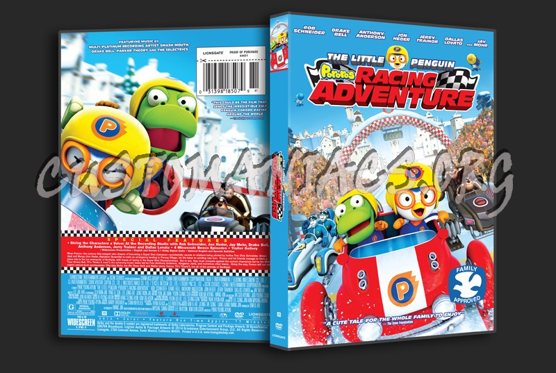 The Little Penguin Pororo's Racing Adventure dvd cover