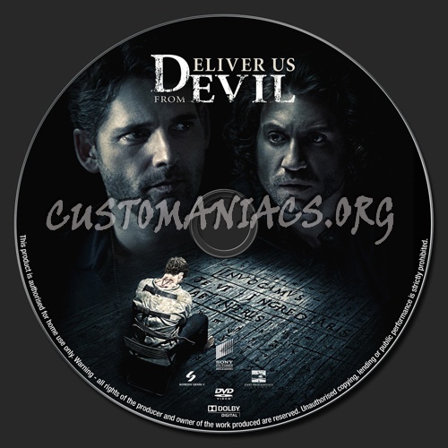 Deliver Us From Evil dvd label